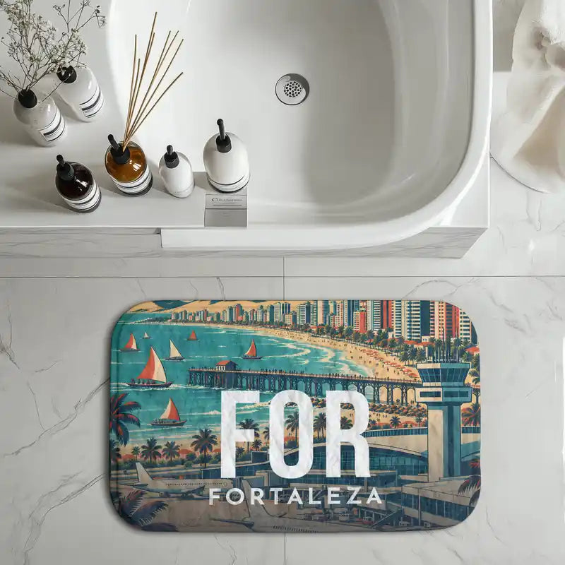 Fortaleza - Pinto Martins International Airport (FOR) bath mat