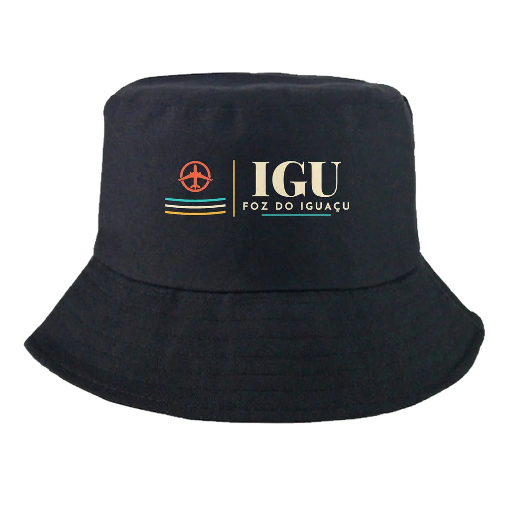 Foz do Iguaçu International Airport (IGU) summer hat - black