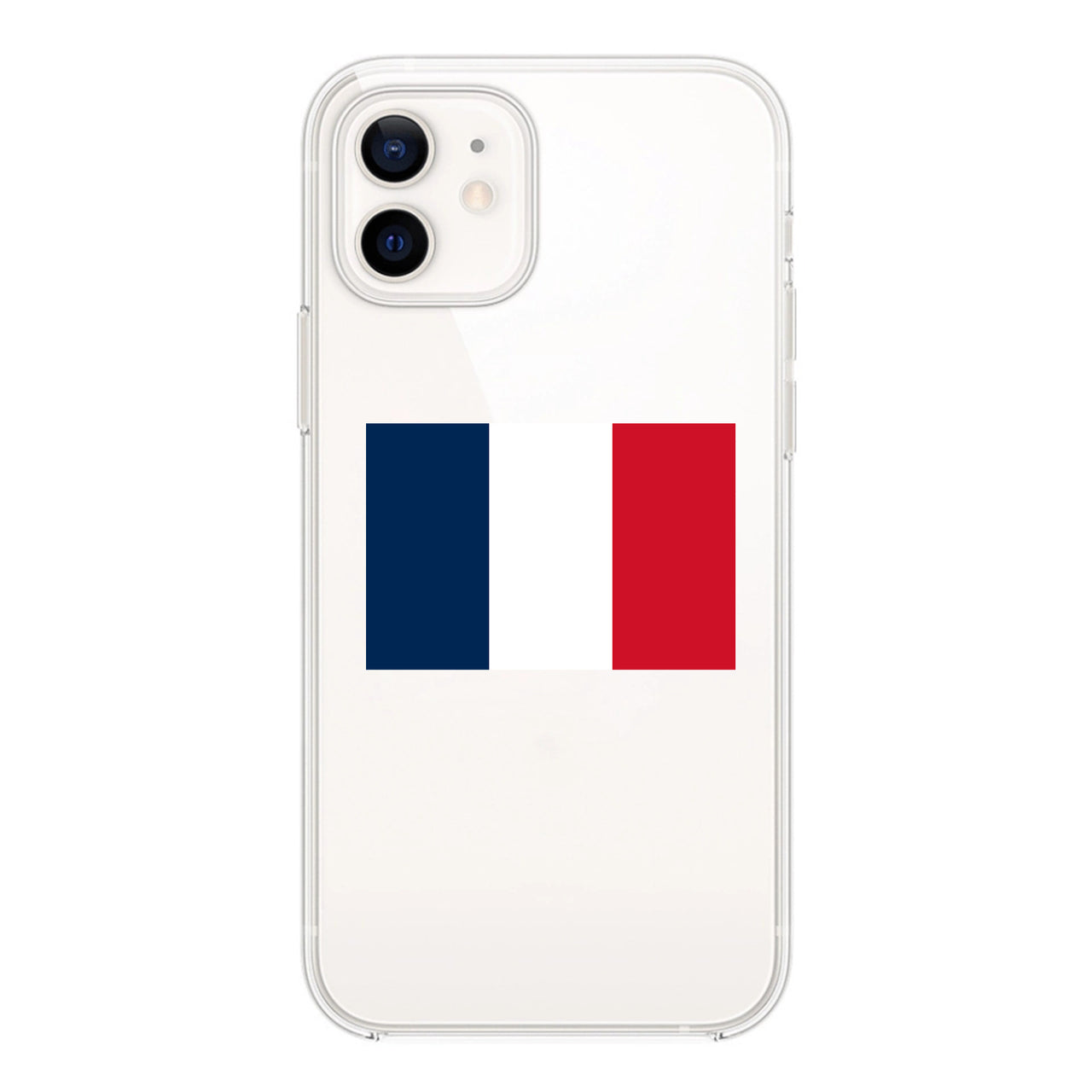 France Designed Transparent Silicone iPhone Cases