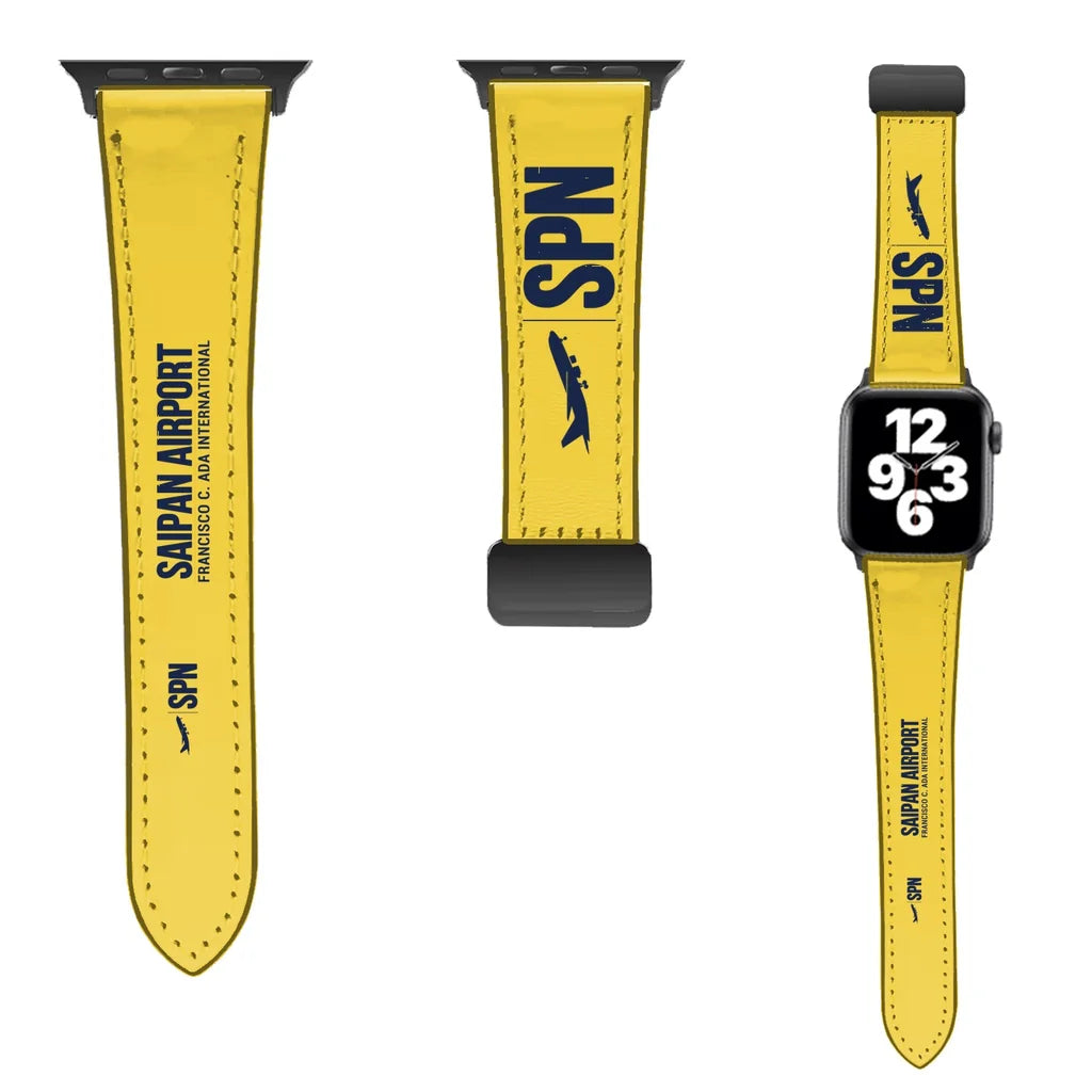 WBV6 | Francisco C. Ada Saipan International Airport SPN | Leather - Yellow