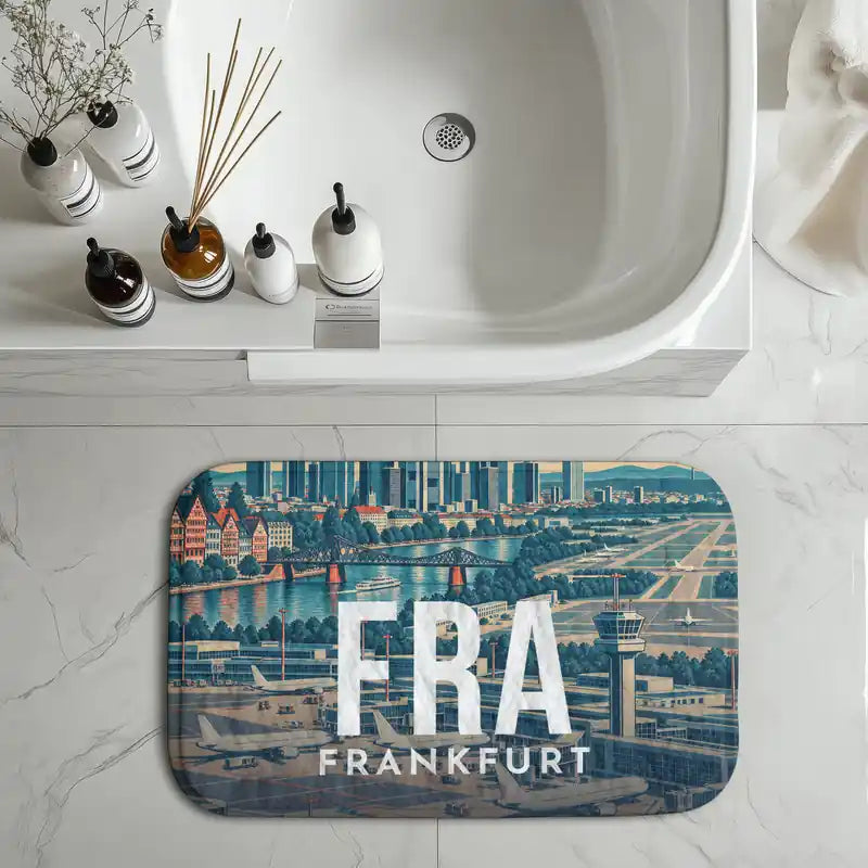 Frankfurt Airport (FRA) bath mat