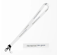 Thumbnail for Frankfurt City Series lanyard - white