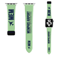 Thumbnail for WBV6 | Frederick W. Smith International Airport Memphis MEM | Light Green (Magnetic Band)