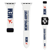 Thumbnail for WBV6 | Frederick W. Smith International Airport Memphis MEM | White (Magnetic Band)