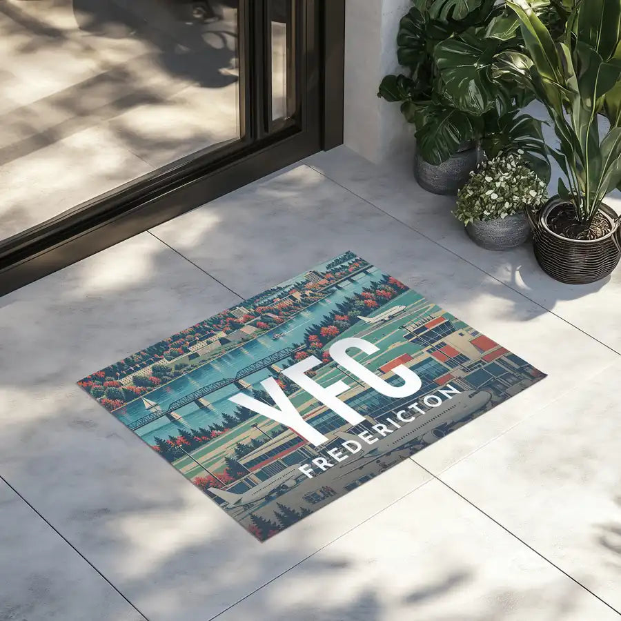 Fredericton International Airport (YFC) door mat