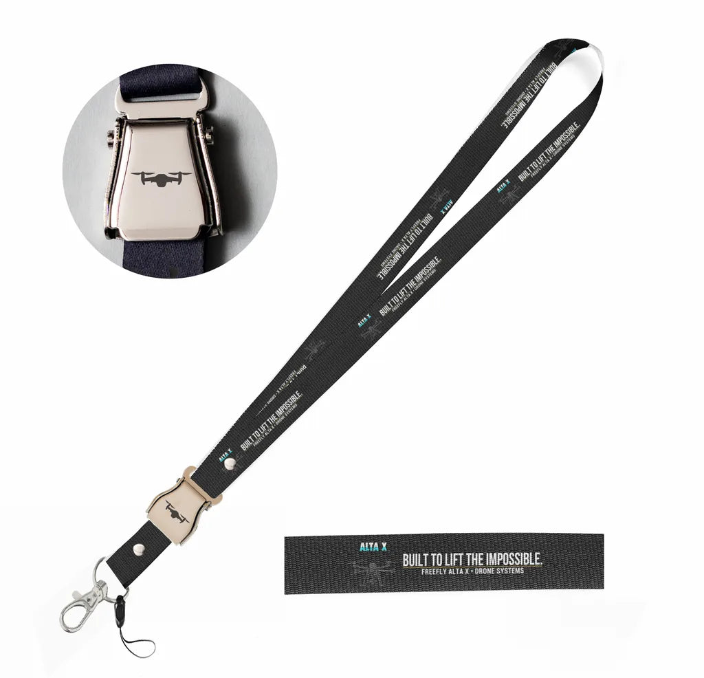 Freefly Alta X seat belt lanyard - black