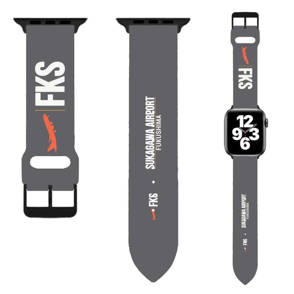 WBV6 | Fukushima Airport FKS | Gray (Metal Buckle)