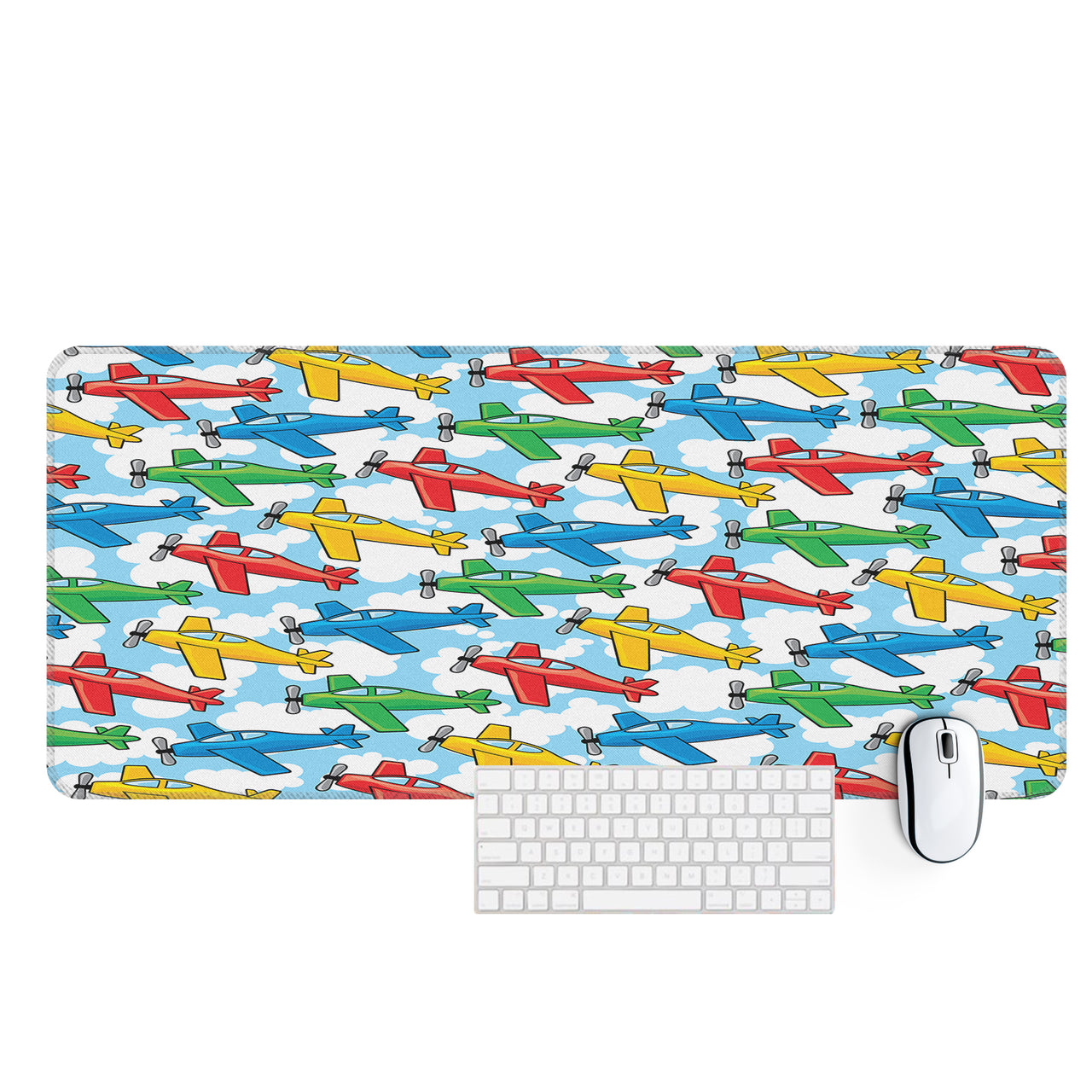 Funny Airplanes Designed Desk Mats