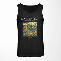 Thumbnail for GABORONE - Poster - Tank Top - Black