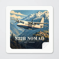 Thumbnail for GAF N22B Nomad - 3D - Square Sticker - Peel