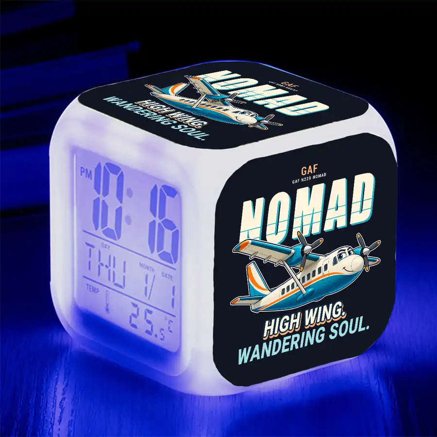 GAF N22B Nomad - Cartoon - Alarm Clock