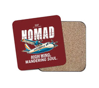 Thumbnail for GAF N22B Nomad - Cartoon - Coaster - Dark Red