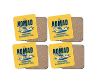 Thumbnail for GAF N22B Nomad - Cartoon - Coaster Set - Yellow
