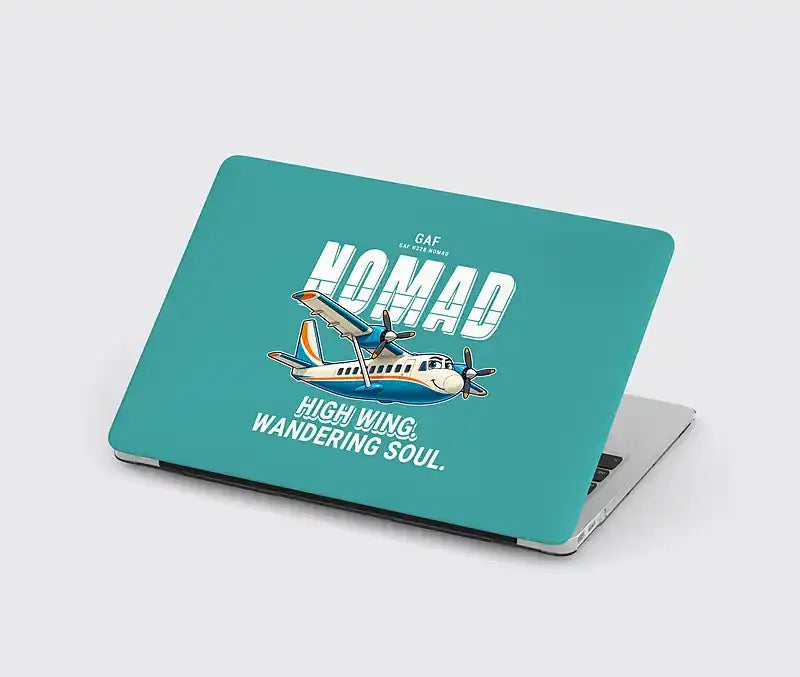 GAF N22B Nomad - Cartoon - MacBook Case - Turquoise