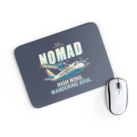 Thumbnail for GAF N22B Nomad - Cartoon - Mouse Pad - Navy Blue