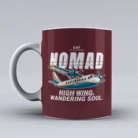 Thumbnail for GAF N22B Nomad - Cartoon - Mug - Dark Red