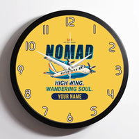 Thumbnail for GAF N22B Nomad - Cartoon + Name - Framed - Yellow