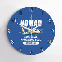 Thumbnail for GAF N22B Nomad - Cartoon + Name - No Frame - Blue