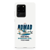 Thumbnail for GAF N22B Nomad - Cartoon + Name - Samsung Case - White