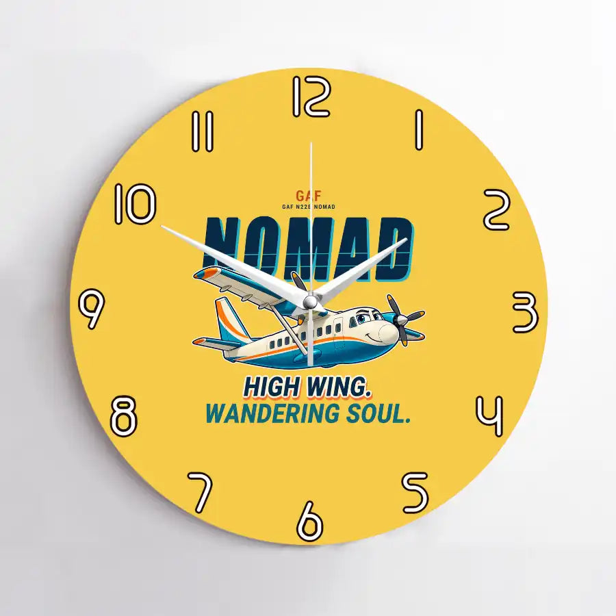 GAF N22B Nomad - Cartoon - No Frame - Yellow
