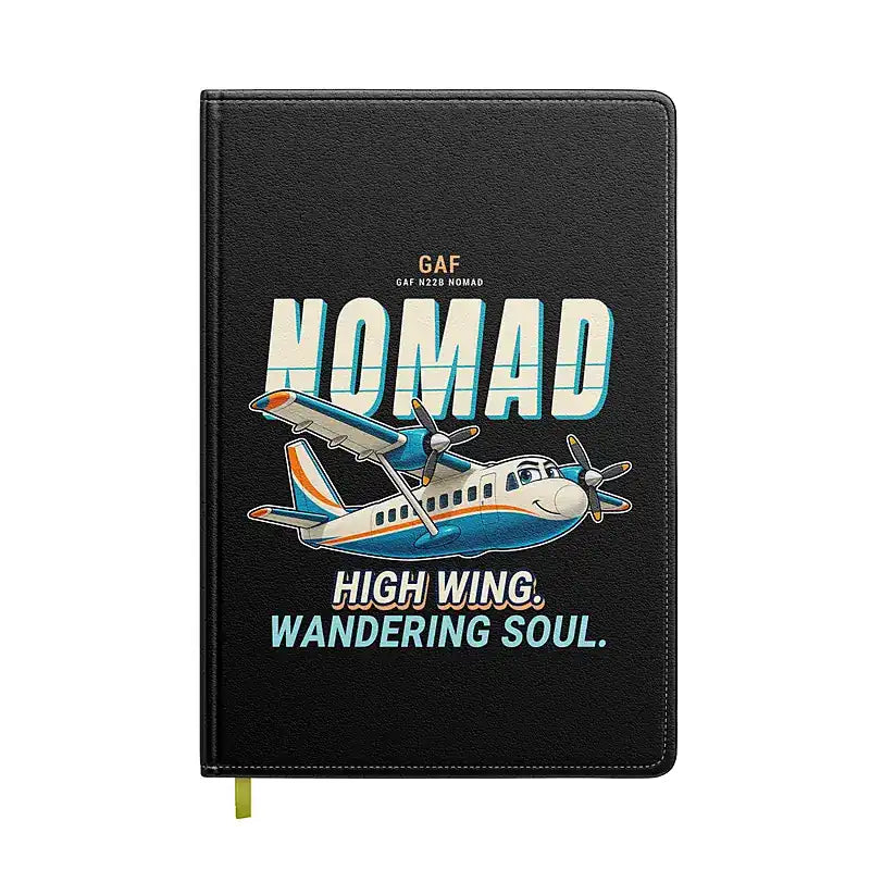 GAF N22B Nomad - Cartoon - Notebook - Black