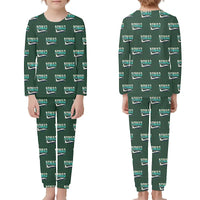 Thumbnail for GAF N22B Nomad - Children Pajamas - Original Pattern - Dark Green