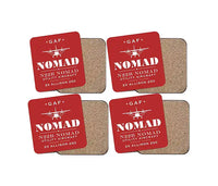 Thumbnail for GAF N22B Nomad - Heritage - Coaster Set - Red