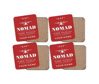 Thumbnail for GAF N22B Nomad - Heritage + Name - Coaster Set - Red