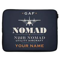 Thumbnail for GAF N22B Nomad - Heritage + Name - Laptop Sleeve