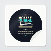 Thumbnail for GAF N22B Nomad - Original - Circle Sticker - Peel