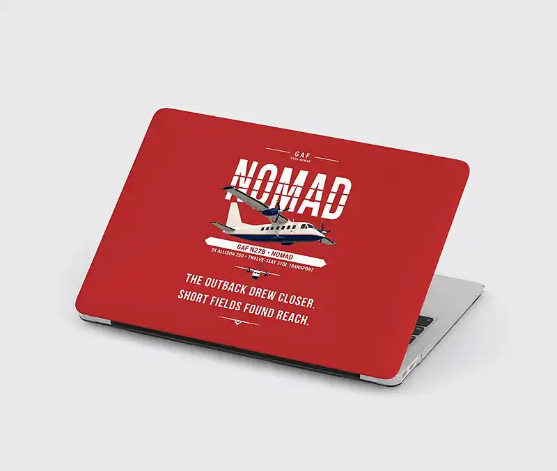 GAF N22B Nomad - Original - MacBook Case - Red