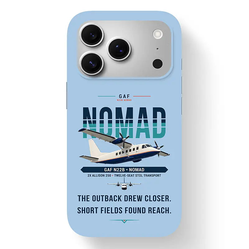GAF N22B Nomad - Original - MagSafe iPhone 17 Pro - Light Blue