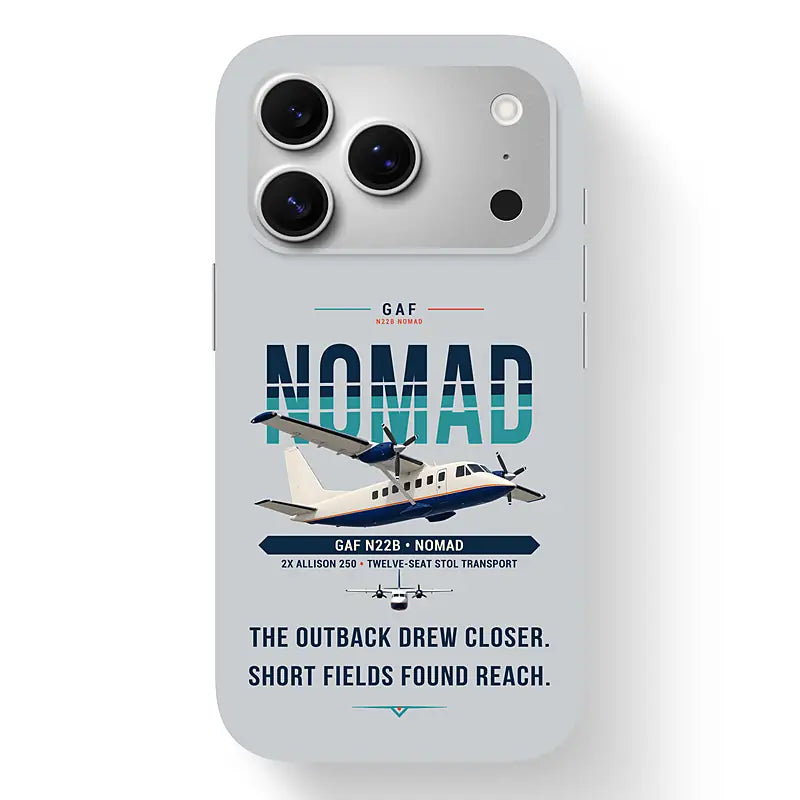GAF N22B Nomad - Original - MagSafe iPhone 17 Pro - Light Gray