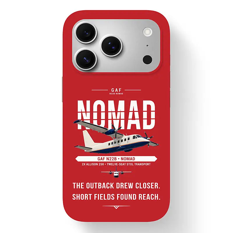 GAF N22B Nomad - Original - MagSafe iPhone 17 Pro - Red