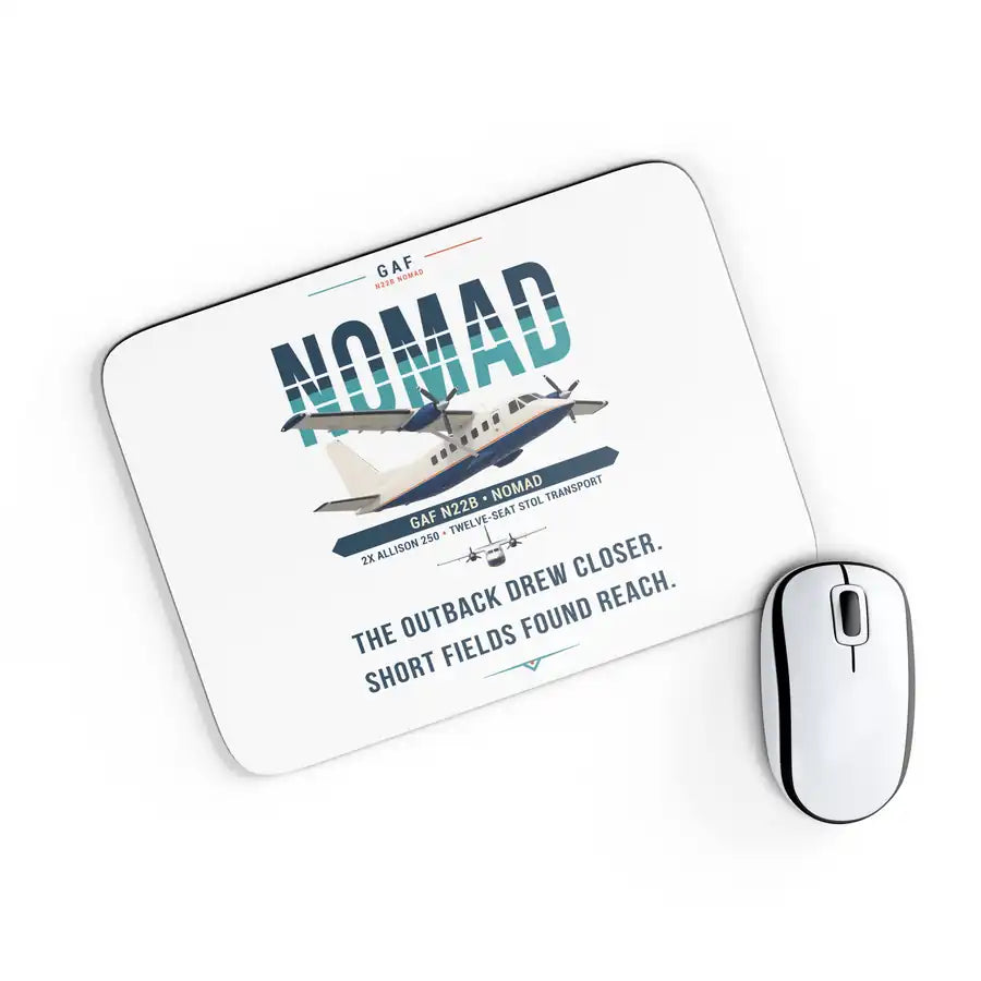GAF N22B Nomad - Original - Mouse Pad - White