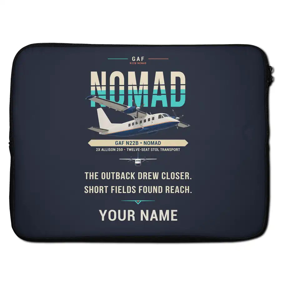 GAF N22B Nomad - Original + Name - Laptop Sleeve