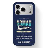 Thumbnail for GAF N22B Nomad - Original + Name - MagSafe iPhone 17 Pro - Navy Blue