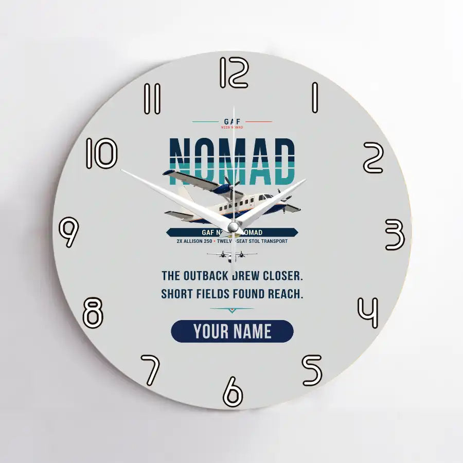 GAF N22B Nomad - Original + Name - No Frame - Light Gray