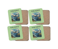 Thumbnail for GAF N22B Nomad - Poster - Coaster Set - Light Green