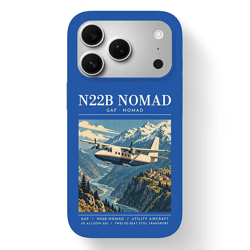 GAF N22B Nomad - Poster - MagSafe iPhone 17 Pro - Blue