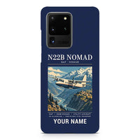 Thumbnail for GAF N22B Nomad - Poster + Name - Samsung Case - Navy Blue