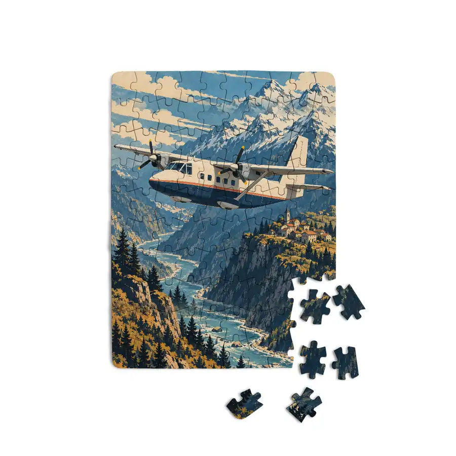 GAF N22B Nomad - Vertical - Canvas Puzzle