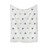 Thumbnail for Yamagata Airport (GAJ) Bedding Sets & Blankets - Blanket - Pattern - White