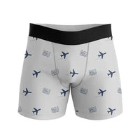 Thumbnail for Yamagata Airport (GAJ) Men Boxers - Pattern - Light Gray