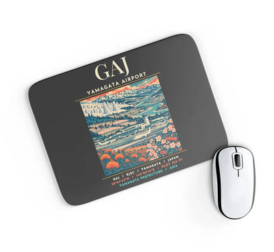 GAJ - Poster - Mouse Pad - Black