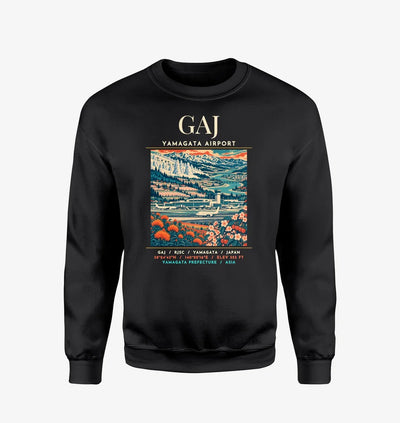 GAJ - Poster - Sweatshirt - Black