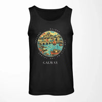 Thumbnail for GALWAY - Badge - Tank Top - Black