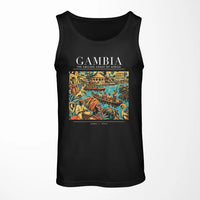 Thumbnail for GAMBIA - Poster - Tank Top - Black