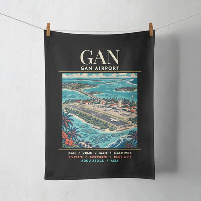 GAN - Poster - Towel - Black
