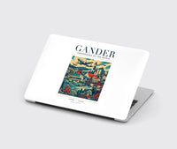 Thumbnail for GANDER - Poster - MacBook Case - White